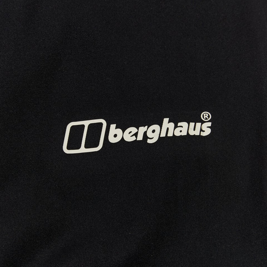 uomini ridge-roamer softshell pant - black berghaus