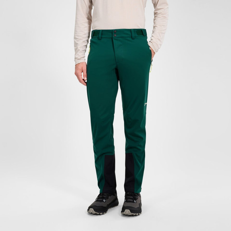 uomini ridge-roamer softshell pant - verde berghaus