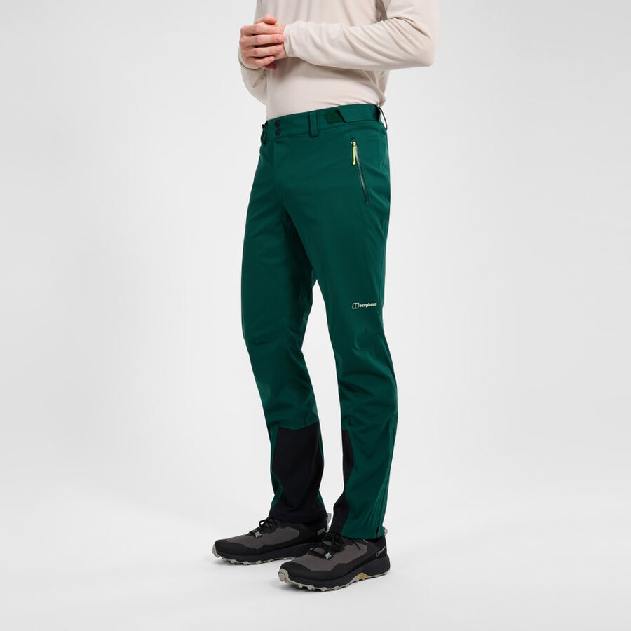 uomini ridge-roamer softshell pant - verde berghaus