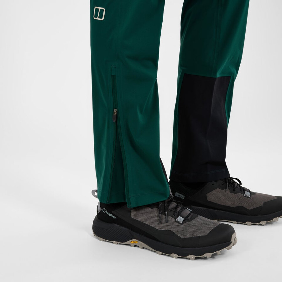 uomini ridge-roamer softshell pant - verde berghaus