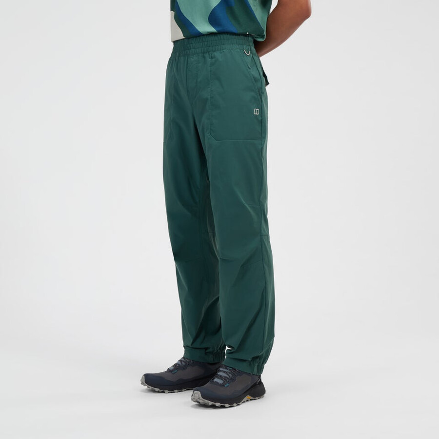 uomini explorer pantalone verde berghaus