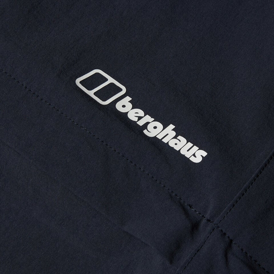 uomini trail-explorer zip off pant - black berghaus