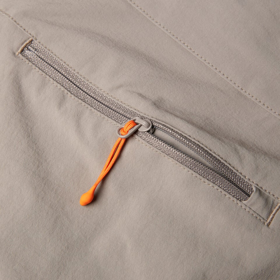 uomini trail-explorer zip off pant - naturale berghaus