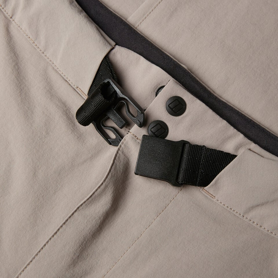 uomini trail-explorer zip off pant - naturale berghaus
