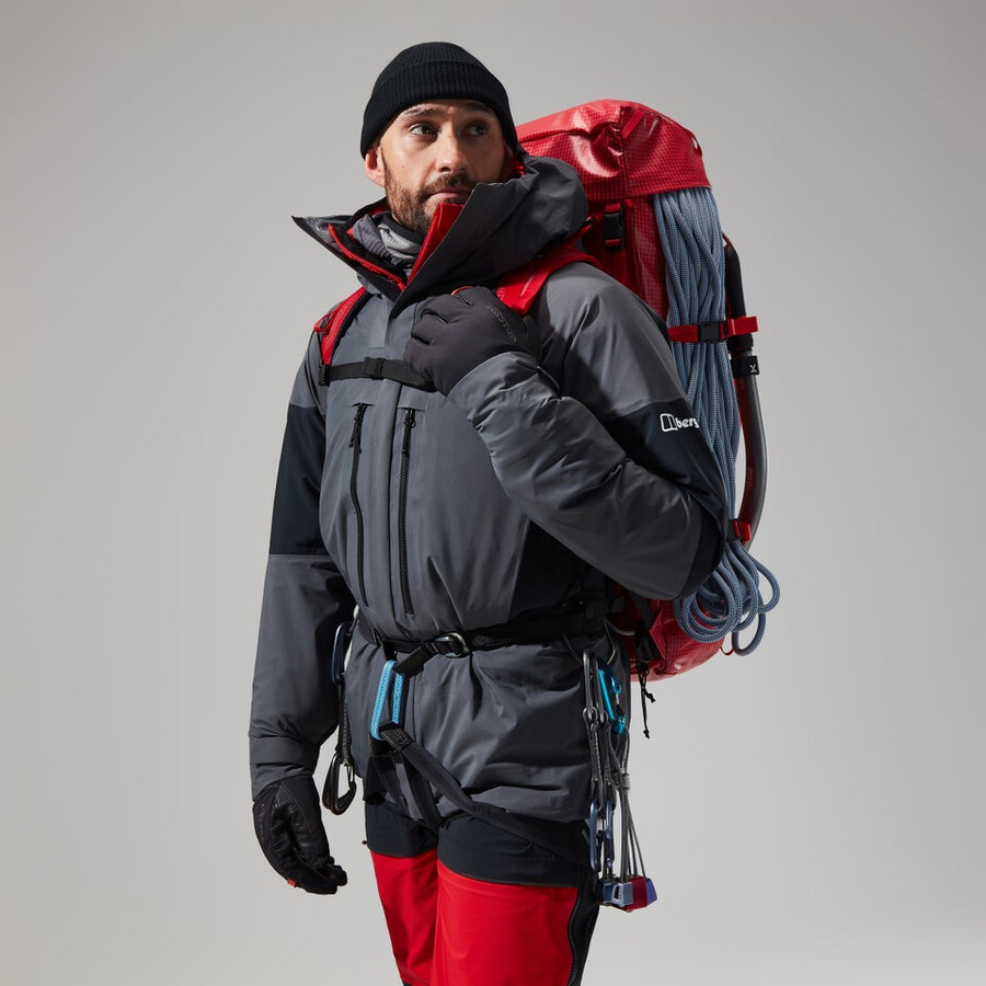 uomini mtn guida gore-tex pro jacket - grigionero berghaus