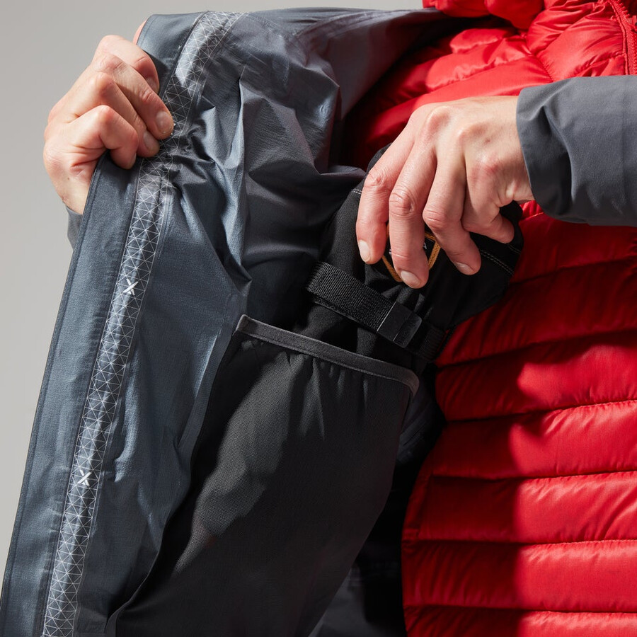 uomini mtn guida gore-tex pro jacket - grigionero berghaus