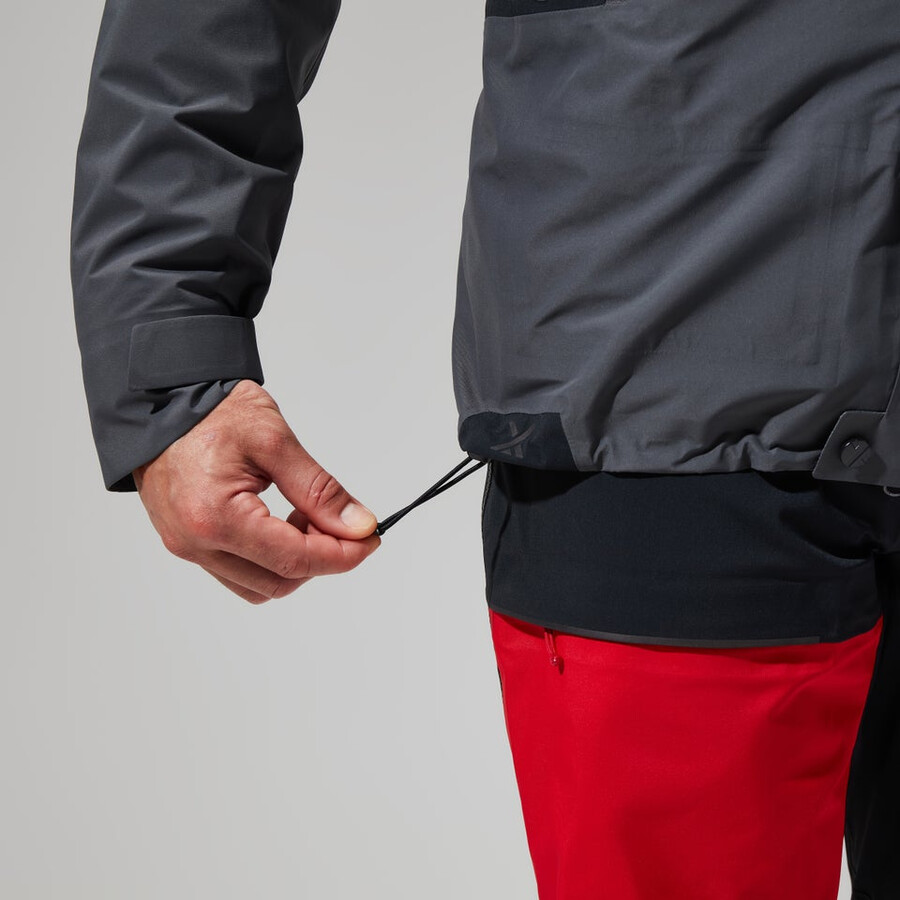 uomini mtn guida gore-tex pro jacket - grigionero berghaus