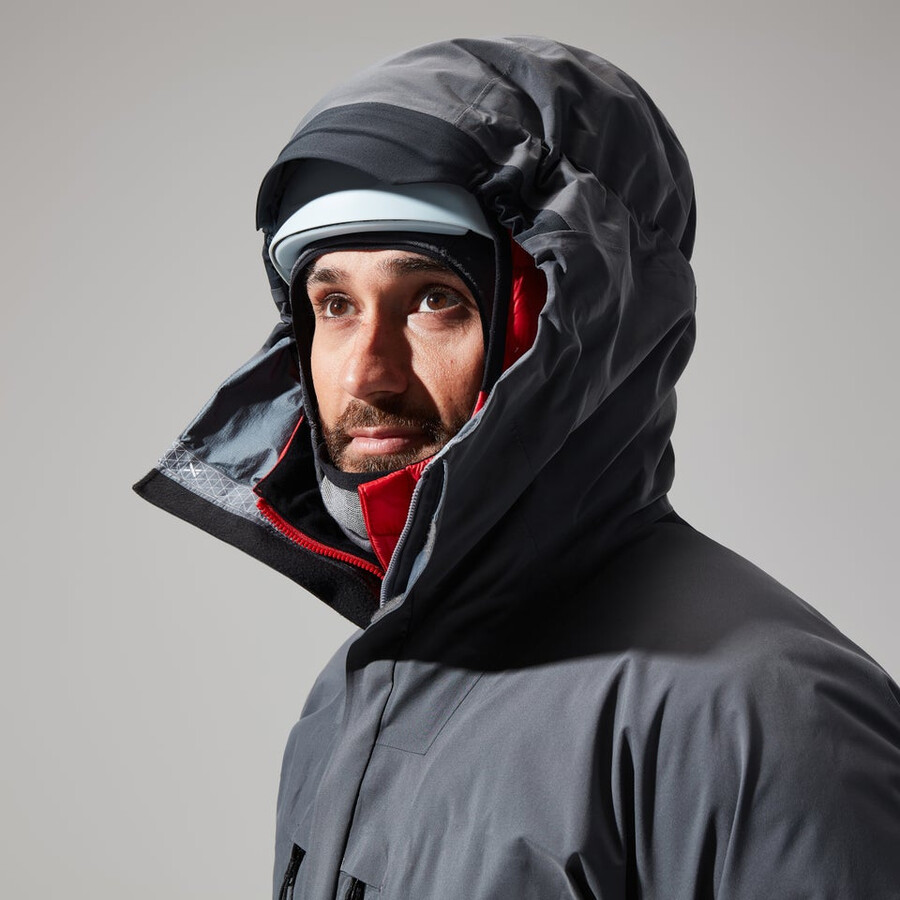 uomini mtn guida gore-tex pro jacket - grigionero berghaus
