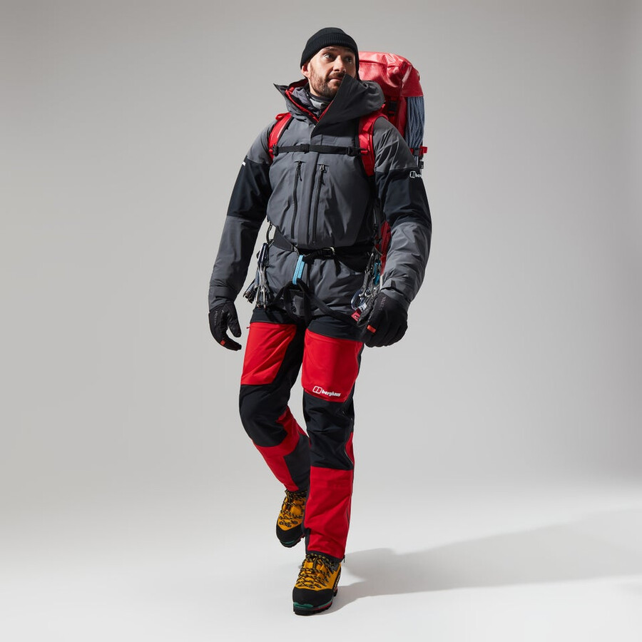 uomini mtn guida gore-tex pro jacket - grigionero berghaus