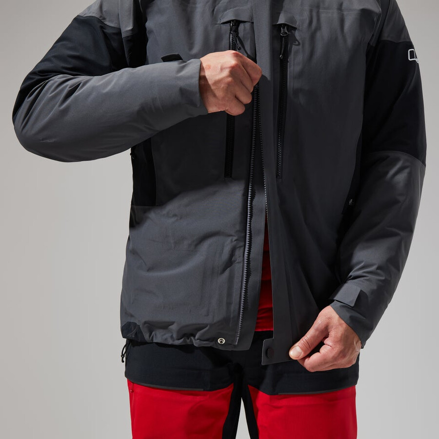 uomini mtn guida gore-tex pro jacket - grigionero berghaus