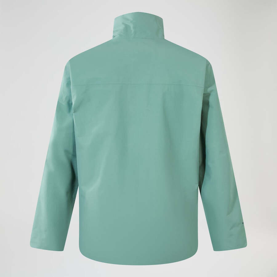 uomini woodwalk impermeabile giacca - verde berghaus