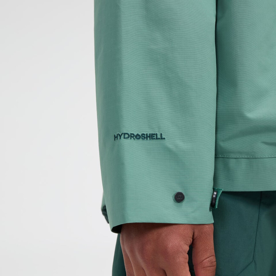 uomini woodwalk impermeabile giacca - verde berghaus