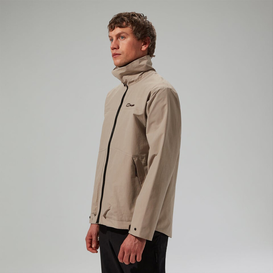 uomini woodwalk impermeabile giacca - grigio berghaus