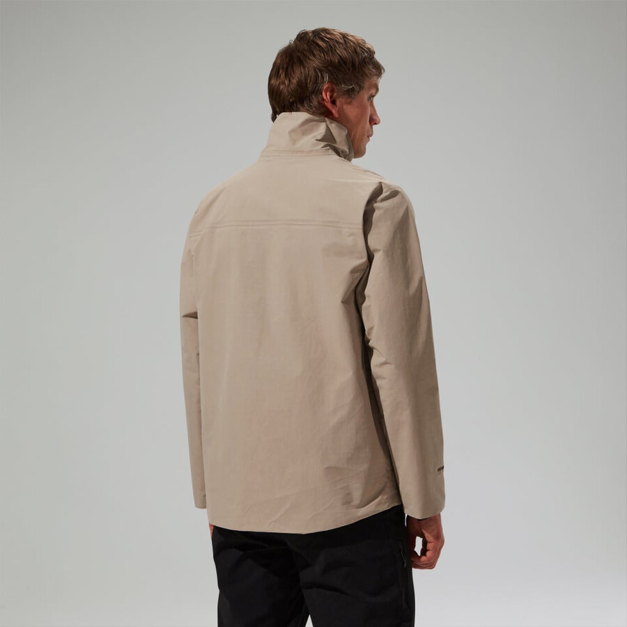 uomini woodwalk impermeabile giacca - grigio berghaus