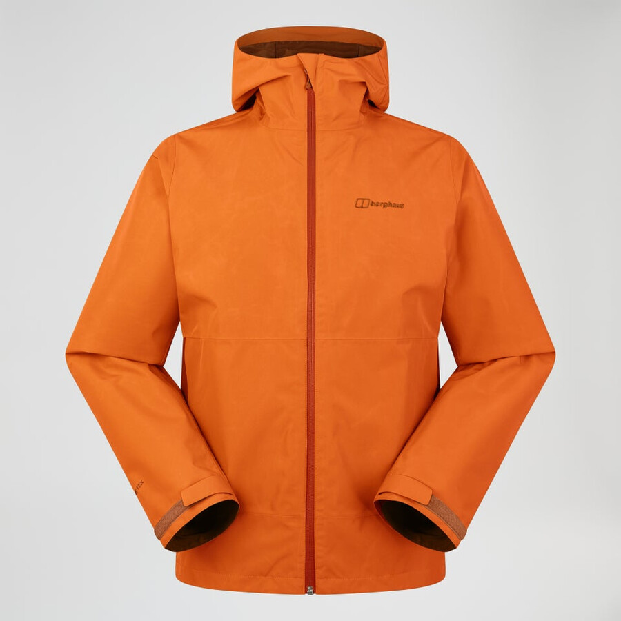 uomini bramblfell interattiva impermeabile gore-tex giacca - arancio berghaus