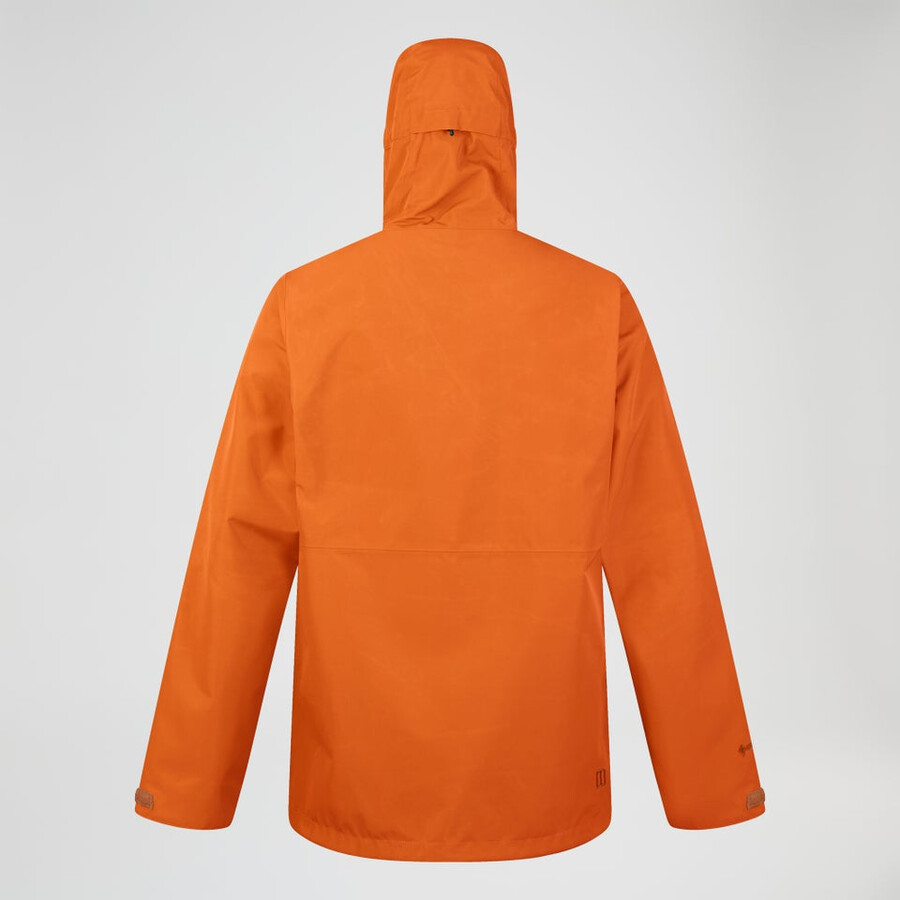 uomini bramblfell interattiva impermeabile gore-tex giacca - arancio berghaus