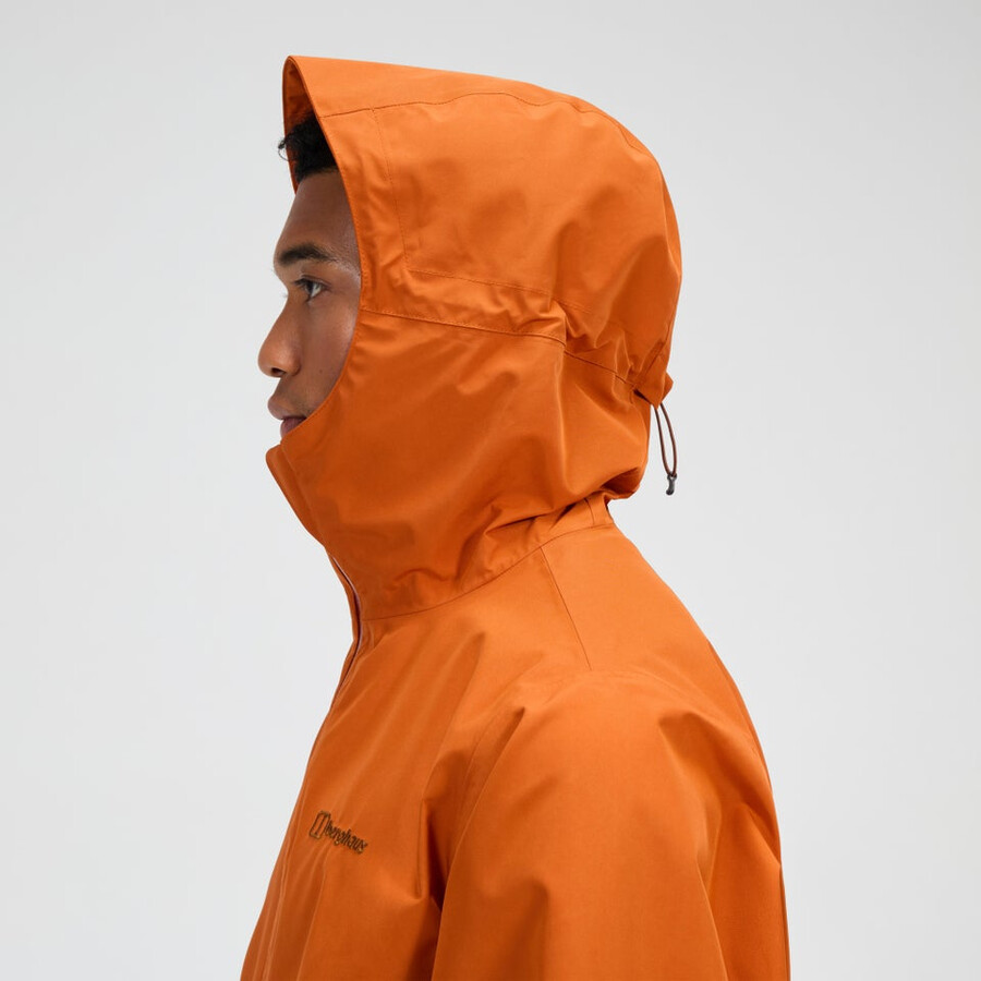 uomini bramblfell interattiva impermeabile gore-tex giacca - arancio berghaus