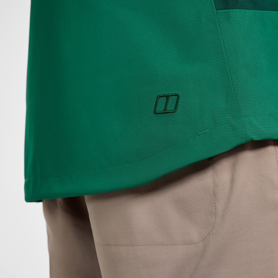 uomini bramblfell interattiva impermeabile gore-tex giacca - verde berghaus
