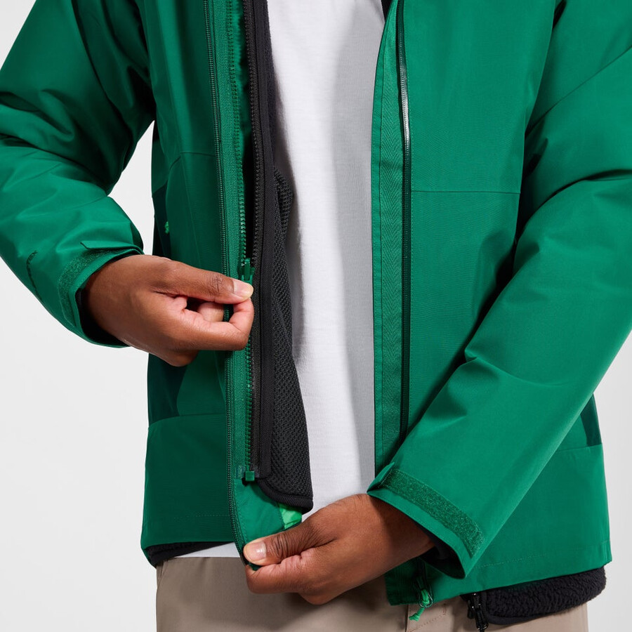 uomini bramblfell interattiva impermeabile gore-tex giacca - verde berghaus