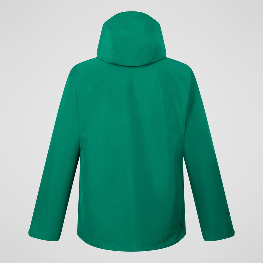 uomini bramblfell interattiva impermeabile gore-tex giacca - verde berghaus