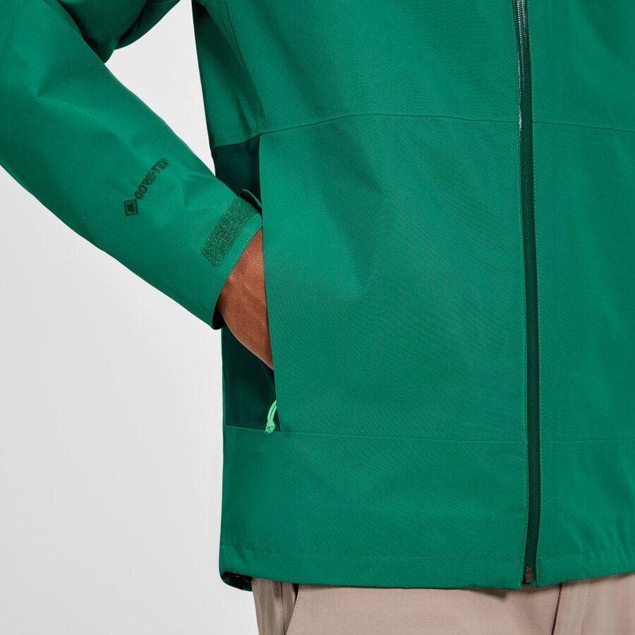 uomini bramblfell interattiva impermeabile gore-tex giacca - verde berghaus