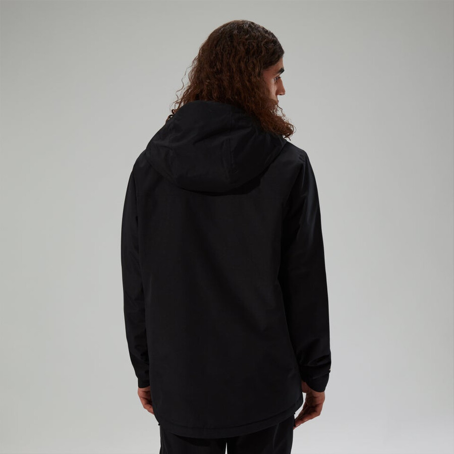 gli uomini del diluvio pro 3.0 insulated waterproof jacket - black berghaus