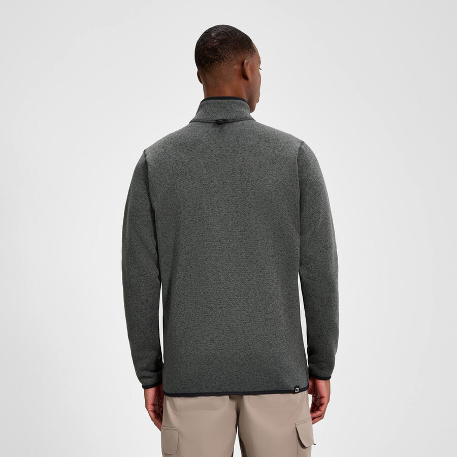 uomini asterby interattiva giacca - nerogrigio berghaus