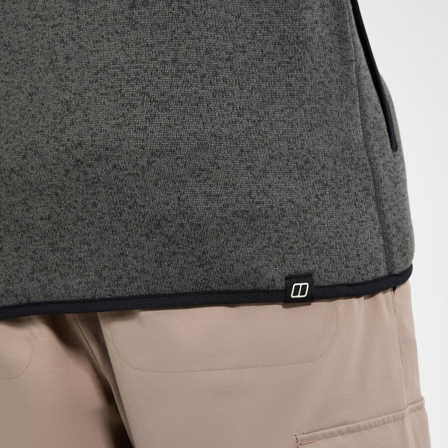 uomini asterby interattiva giacca - nerogrigio berghaus