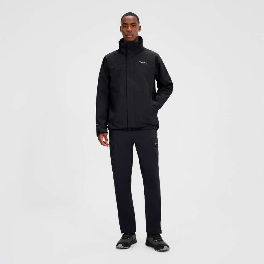 uomini hillwalker 2.0 interattivo giacca - nero berghaus