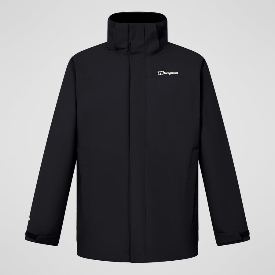 uomini hillwalker 2.0 interattivo giacca - nero berghaus