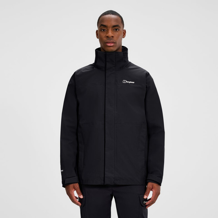 uomini hillwalker 2.0 interattivo giacca - nero berghaus