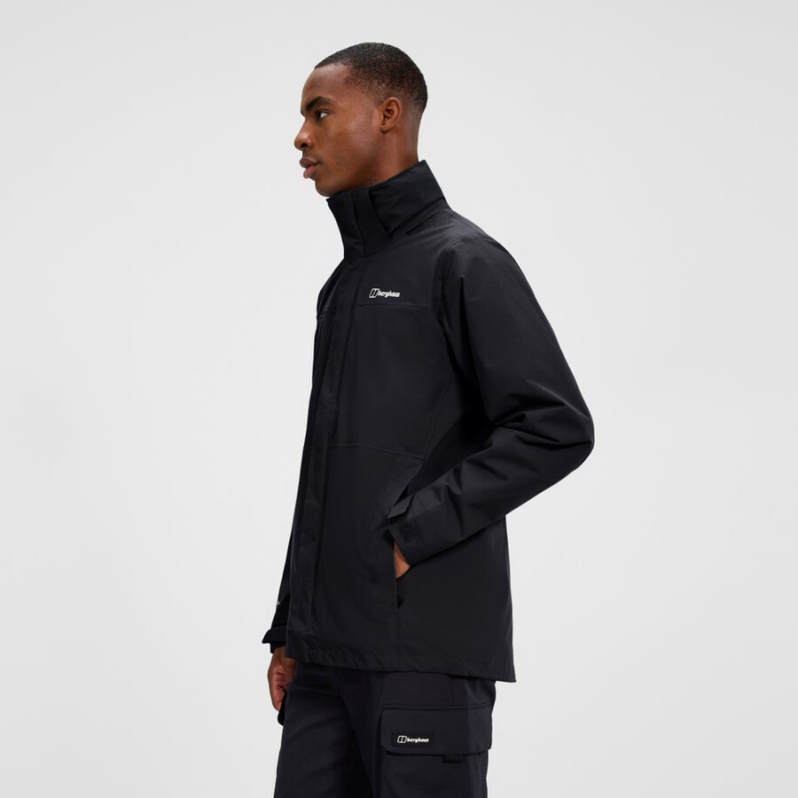 uomini hillwalker 2.0 interattivo giacca - nero berghaus