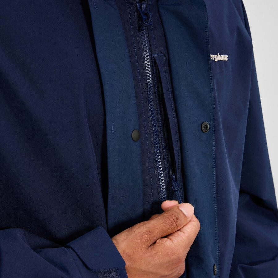gli uomini del cornicione 2.0 interattivo giacca - blu berghaus