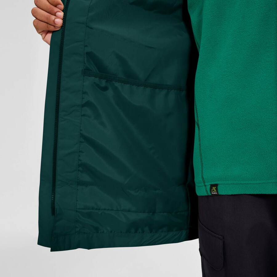 uomini wansbeck isolato parka - verde berghaus