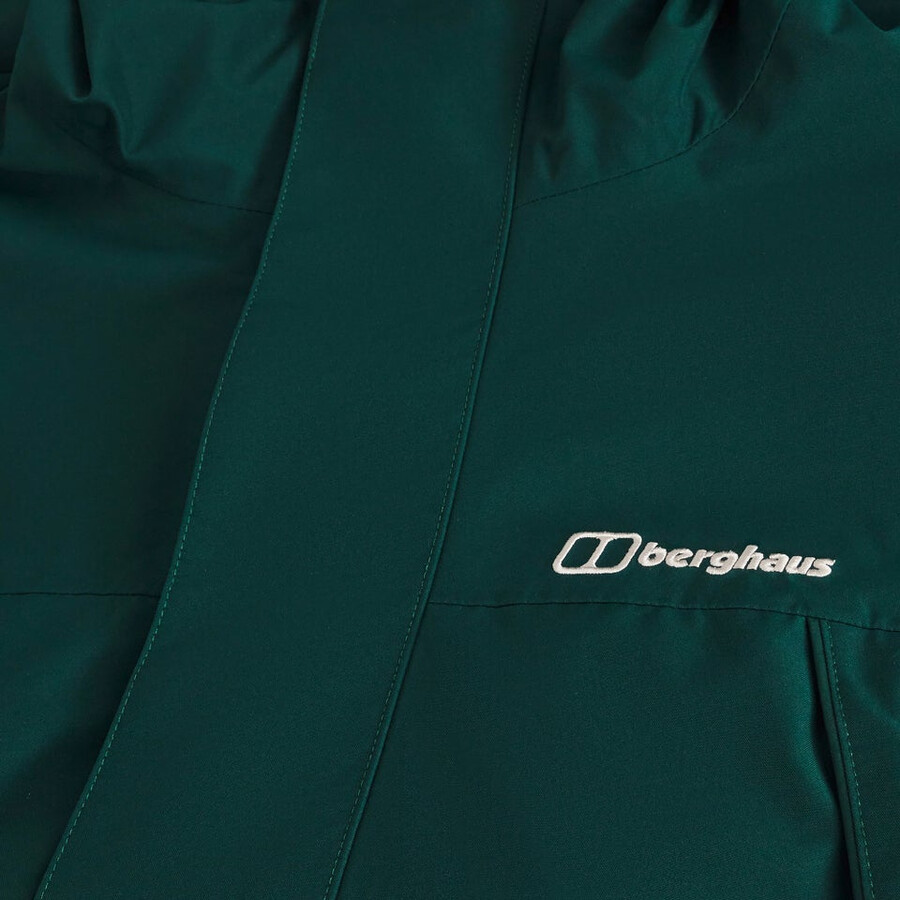uomini wansbeck isolato parka - verde berghaus