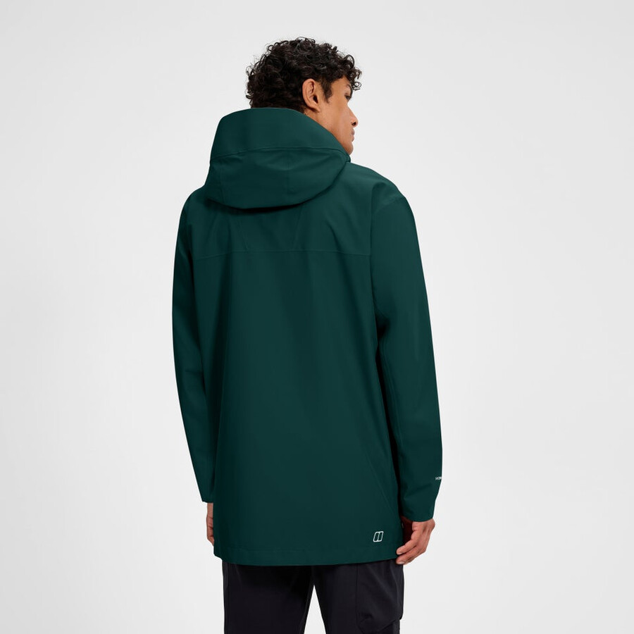 uomini wansbeck isolato parka - verde berghaus