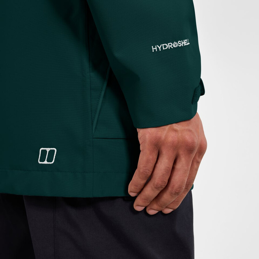 uomini wansbeck isolato parka - verde berghaus