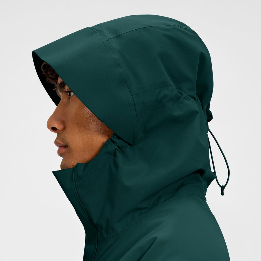uomini wansbeck isolato parka - verde berghaus