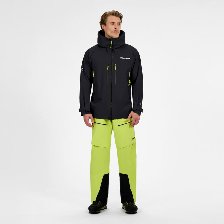 uomini di estrema avanguardia gore-tex giacca - nero berghaus