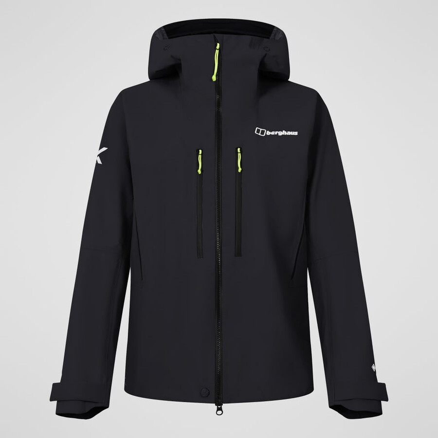 uomini di estrema avanguardia gore-tex giacca - nero berghaus