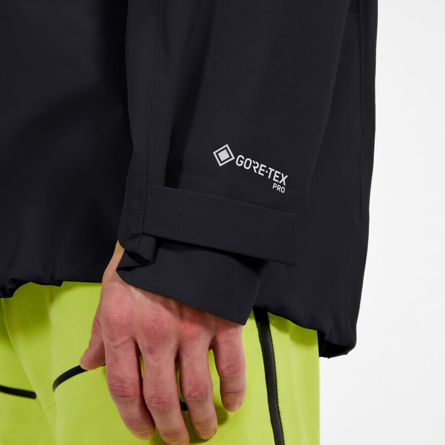 uomini di estrema avanguardia gore-tex giacca - nero berghaus