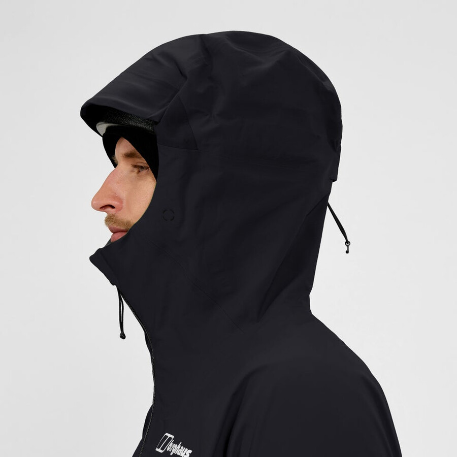 uomini di estrema avanguardia gore-tex giacca - nero berghaus