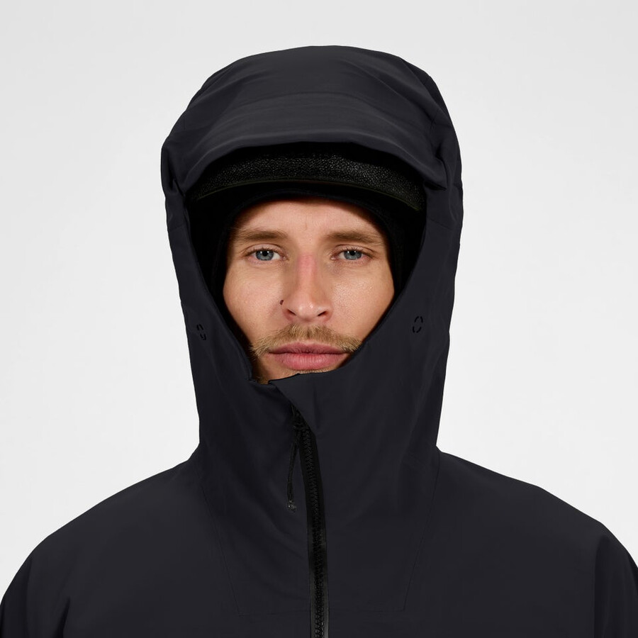 uomini di estrema avanguardia gore-tex giacca - nero berghaus