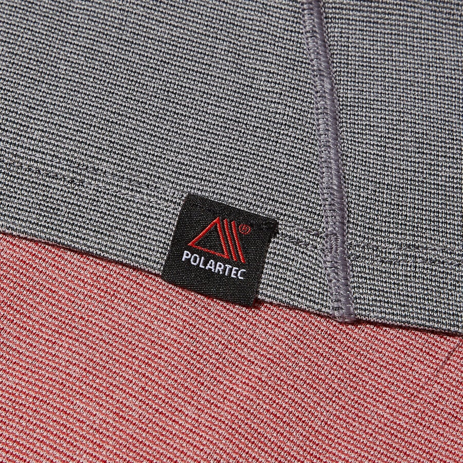 donne mtn guida manica lunga mezza zip - grigiorosso berghaus
