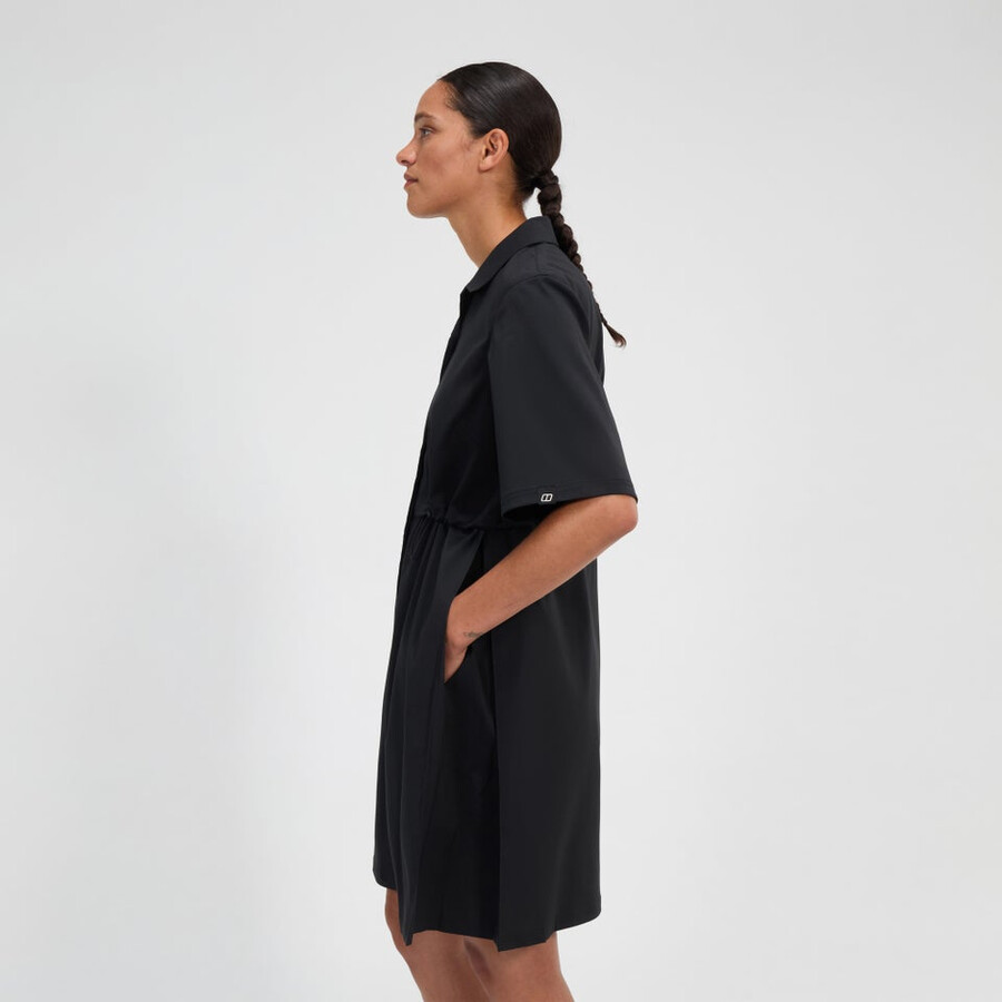 donne explorer dress - nero berghaus