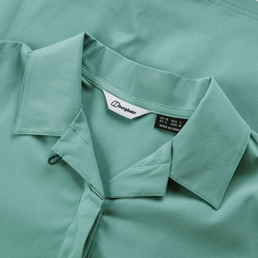 donne explorer abito verde berghaus