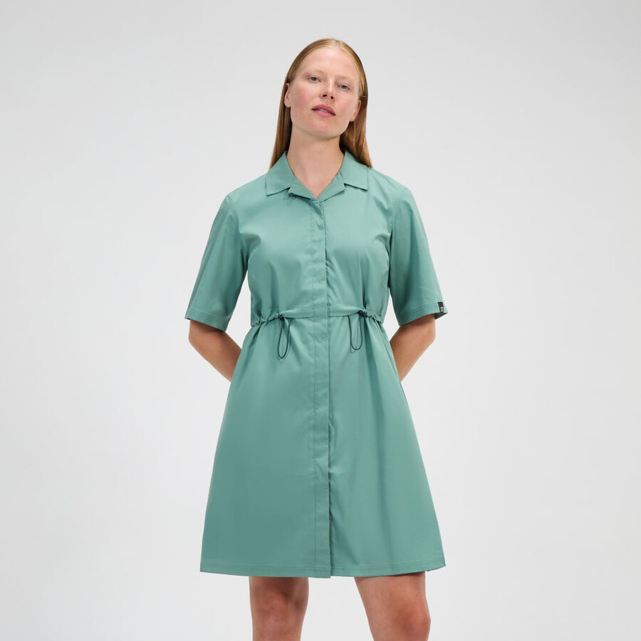 donne explorer abito verde berghaus
