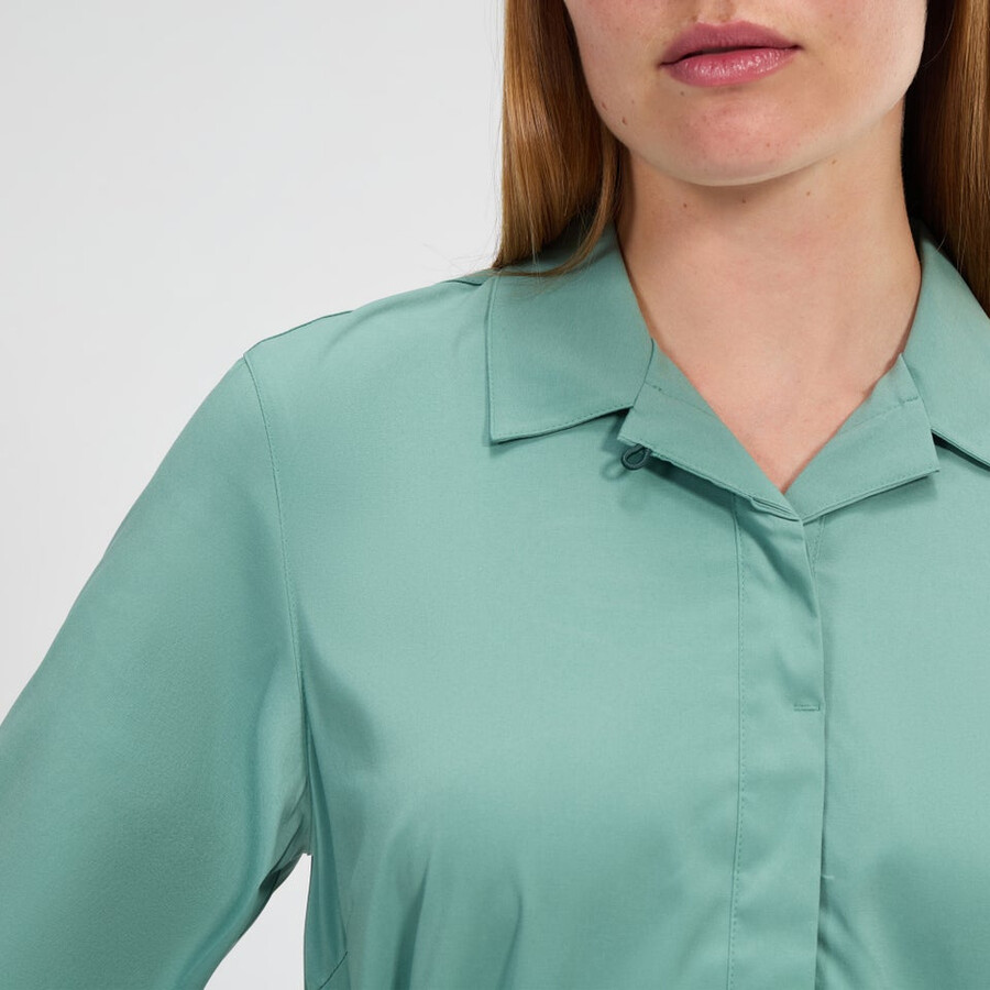 donne explorer abito verde berghaus