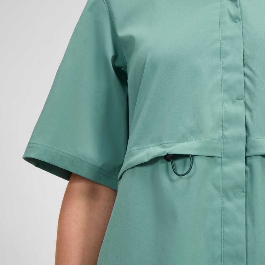 donne explorer abito verde berghaus