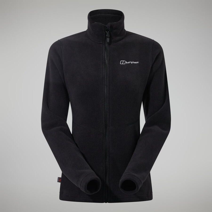 donne prisma polartec interattiva giacca - nero berghaus